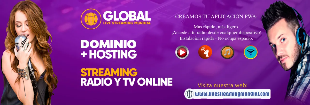 Banner de Live Streaming Perú